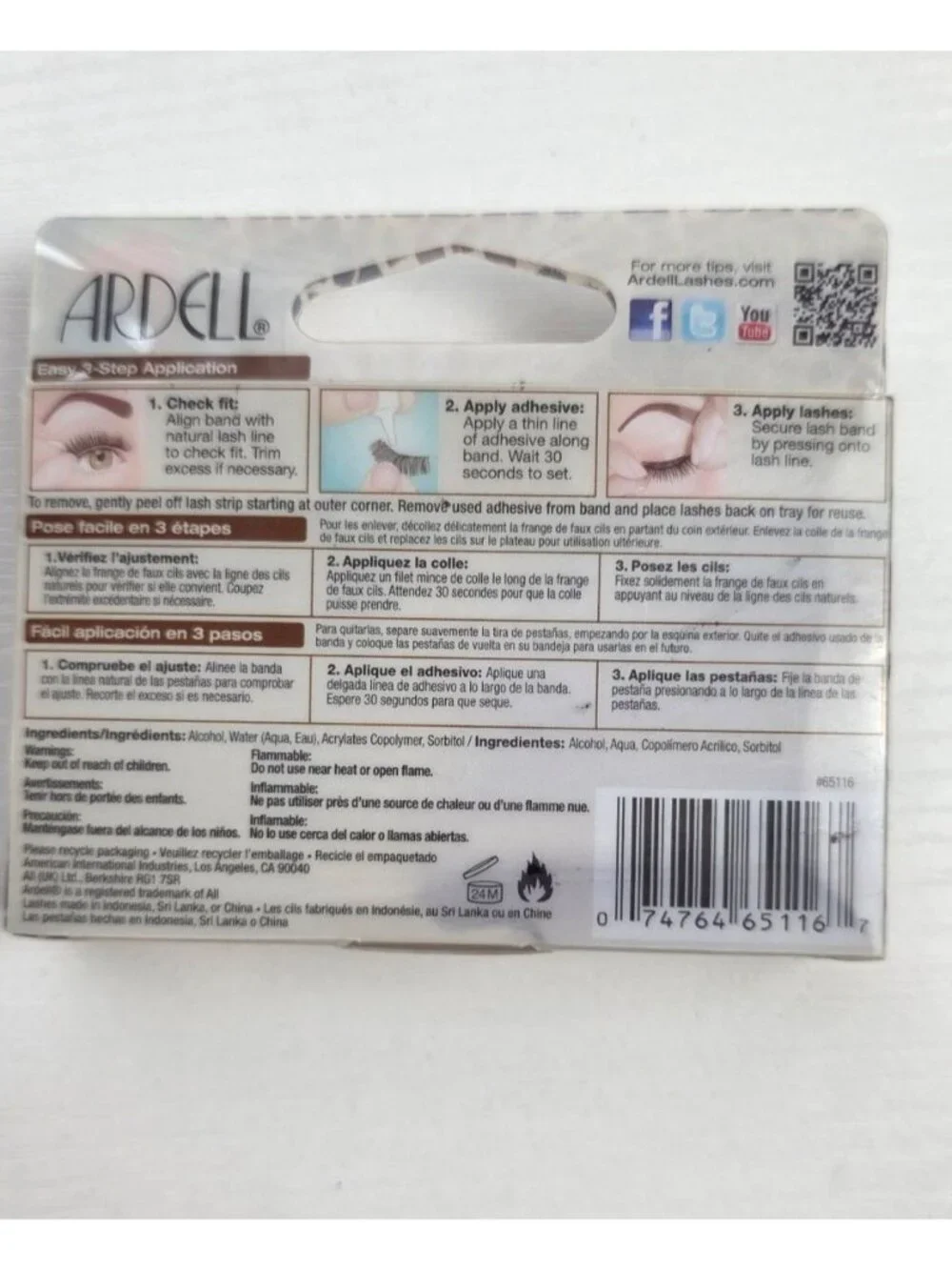 WildLash A Roaring Collection False Eyelashes New Costume Glam Lashes - NEW